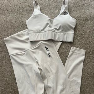Off white workout set